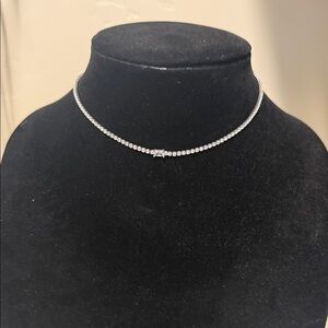 Elegant Silver Choker